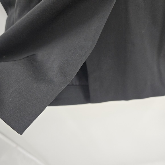 LELA ROSE Dress‎ Size 4 Black Floral Lace Sheath LBD Party Cocktail Silk Lined - Picture 14 of 16